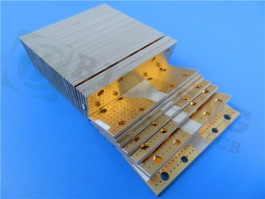 20mil Double Sided 1oz Copper Immersion Silver PCB Board RT / Duroid 6035HTC