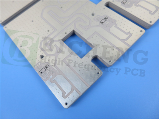 50mil RO3206 PCB Board With ENIG For Microstrip Patch Antennas