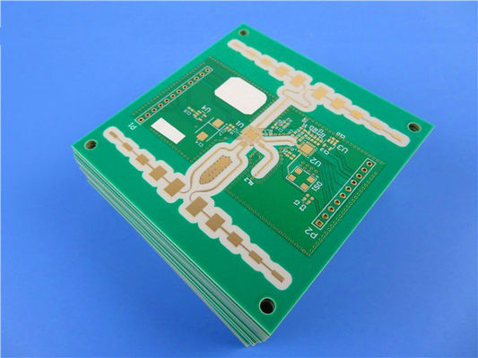 20mil Rogers CLTE-XT PCB 2 capas de circuitos rígidos con inmersión de plata