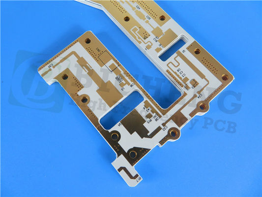 30 mil DiClad 527 PCB 2 capas de inmersión Plata Blanco de seda