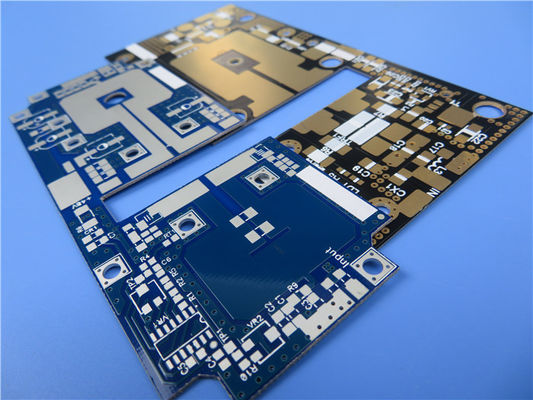 RF-60TC PCB 10mil 2 capas de inmersión de estaño de circuito impreso