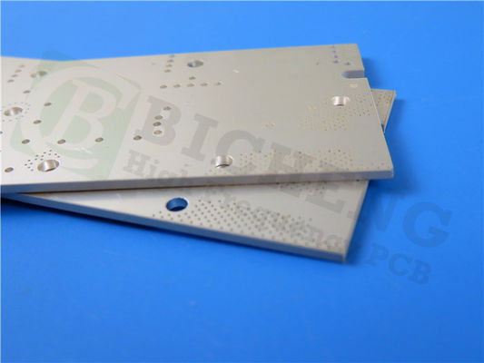 60 mil DiClad 880 PCB 2 capas de impresión de oro de la placa de circuito