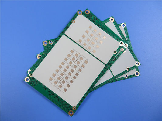25 milímetros de RF-10 PCB de doble cara 1OZ de cobre de inmersión de estaño acabado