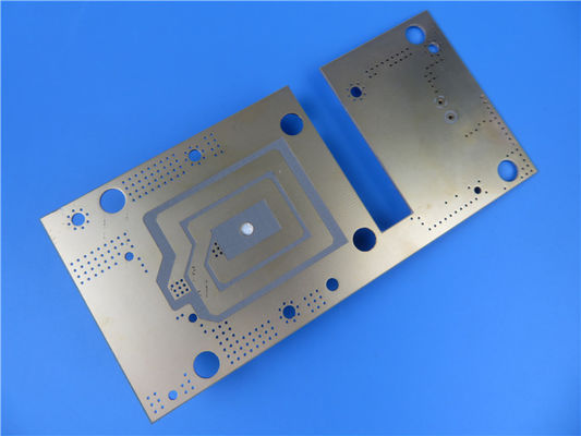 Panel de PCB de doble cara RF-35 30 Mil de inmersión en oro acabado