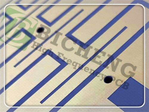 125mil RF-10 PCBs Circuitos de doble cara con inmersión de oro