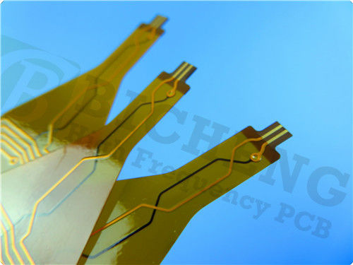 Polyimide PCB 25um FPC 2 capas 0,24 mm Oro de inmersión de espesor