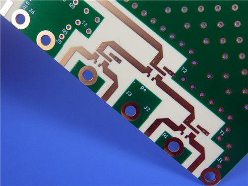 RO3210 PCB de doble cara 25 millas de inmersión de estaño Rogers placa de circuito
