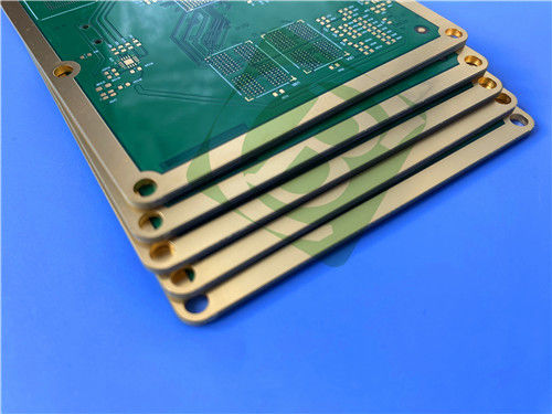 12 capas 370HR PCB de 1,6 mm de espesor ENIG Finish Máscara de soldadura verde