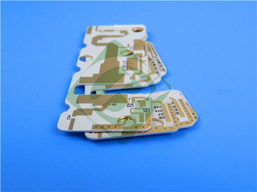 RO3006 PCB de doble cara, laminado de 10 mil, acabado en oro por inmersión