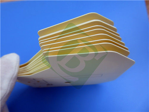 PCB de 4 capas RO3210, 1,22 mm de espesor, acabado de oro por inmersión