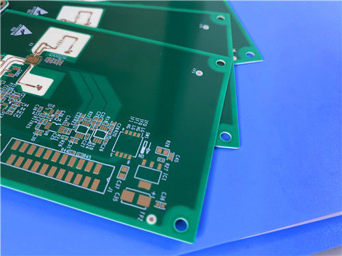 PCB híbrido de 6 capas RO4350B + vías ciegas de alto Tg FR-4 (S1000-2M)