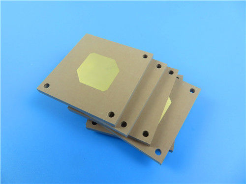 Plastificación de plata y oro con doble capa de PCB TMM4 de 1,6 mm