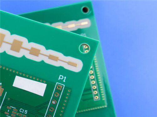 PCB híbrido de 4 capas en 20 mil Rogers 4350B FR4 Material