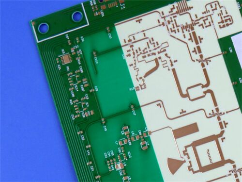 Rogers RO4533 PCB 0.8mm 2 capas ENEPIG acabado