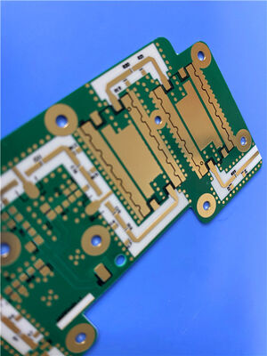 Rogers CLTE-AT PCB de 0,2 mm de espesor, 2 capas, oro de inmersión