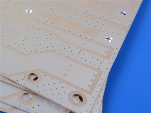 Laminado RF de doble capa Rogers 3010 PCB de 20 mil con plata de inmersión