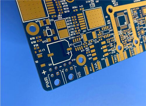 PCB híbrido de 10 capas RO4003C + placa de impedancia controlada dieléctrica mixta RF4-370HR