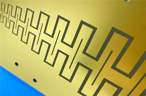 Placa rígida de 2 capas para PCB RF-10 de 10 mil, alta DK, baja pérdida