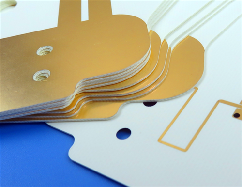 2 capas TF300 PCB 25 mil Substrato de alta frecuencia con oro de inmersión
