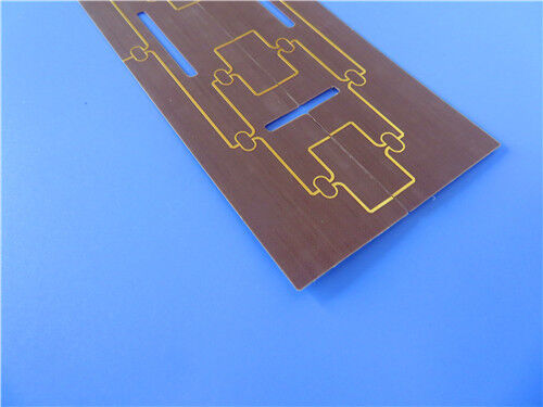 Sustrato de alta frecuencia F4BTMS300 de 2 capas 5mil con acabado ENIG