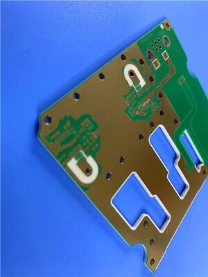 Placa de circuito híbrido Rogers RO4003C de 4 capas, 0,75 mm, 2u" chapada en oro