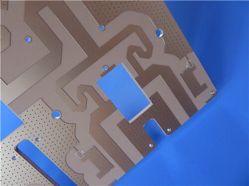 Rogers RO3010 + FR4 1080 PP PCB de 4 capas 2.8 mm con estaño de inmersión