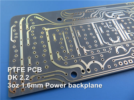 Circuito de oro de inmersión de doble cara de PCB de alta frecuencia de 60 mil F4BM220