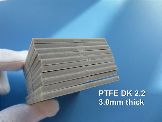 PWB de alta frecuencia de PTFE con 0.5m m gruesos con oro de la inmersión