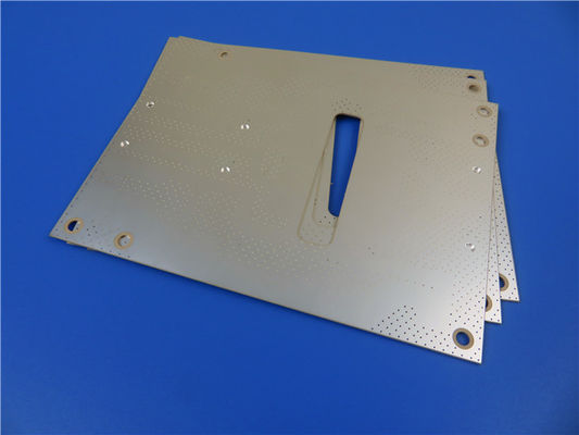 60mil AD250C placa de circuito rígido de doble cara con nivel de soldadura con aire caliente