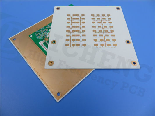 Tablero de alta frecuencia RO4350B Matt Black RF PCB Eco Friendly