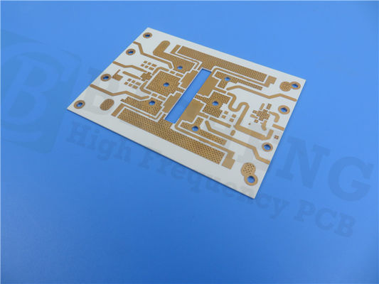 Tablero de alta frecuencia RO4350B Matt Black RF PCB Eco Friendly