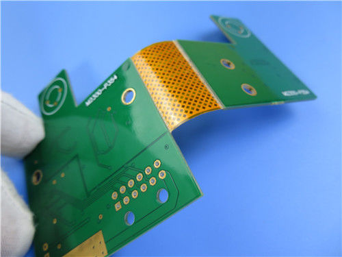 PCB rígido flexible multicapa Tg170 FR-4 y poliimida