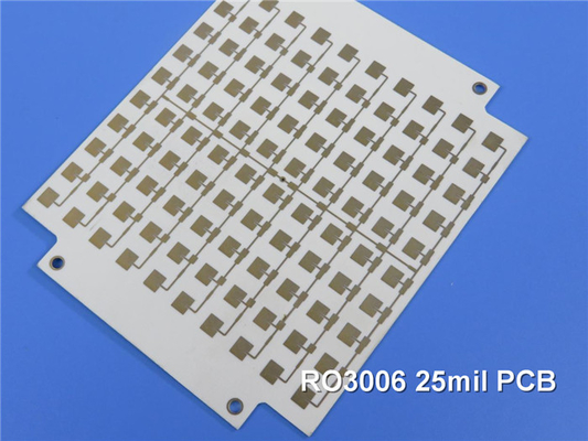Rogers 25mil RO3006 Immersion Gold PCB 100% Electrical Test