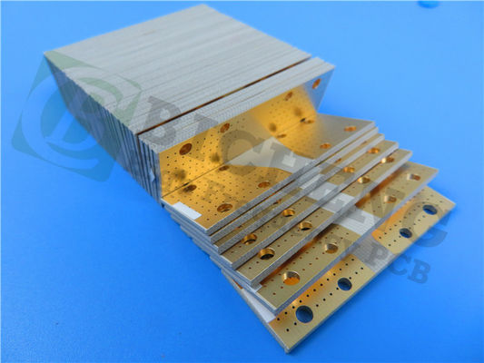 RO3010 2 Pcb RF de 2,7 mm de capa con nivel de soldadura por aire caliente
