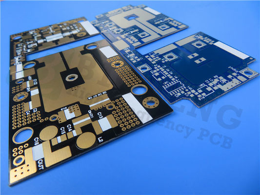 TC350 RF PCB basado en 20 mil substrato con estaño de inmersión para el amplificador de potencia