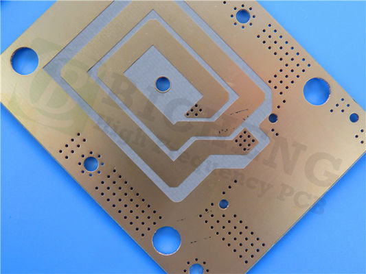 Dos capas 1 oz placa de PCB RF de cobre desnudo 20 mil RF-30A