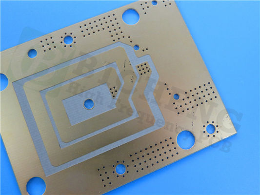 Dos capas 1 oz placa de PCB RF de cobre desnudo 20 mil RF-30A