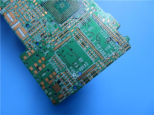 PCB híbrido rígido de 8 capas construido sobre RO3003 y FR4 con vía ciega
