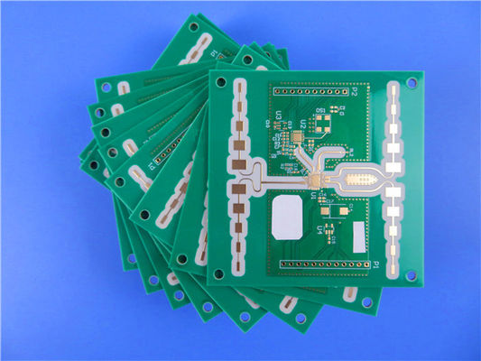 20mil Rogers CLTE-XT PCB 2 capas de circuitos rígidos con inmersión de plata