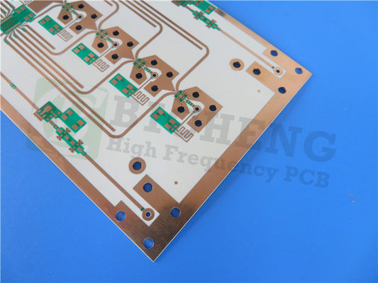 10 mil WL-CT300 PCB de doble cara de inmersión de plata para aplicaciones de alta frecuencia