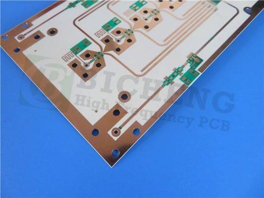 10 mil WL-CT300 PCB de doble cara de inmersión de plata para aplicaciones de alta frecuencia