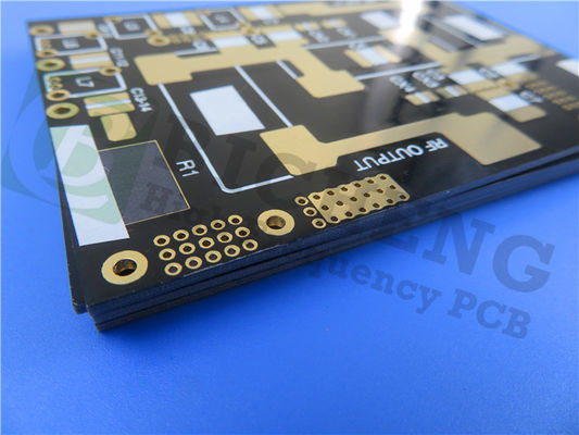 TMM6 25mil PCB de microondas placa de PCB personalizada inmersión plata