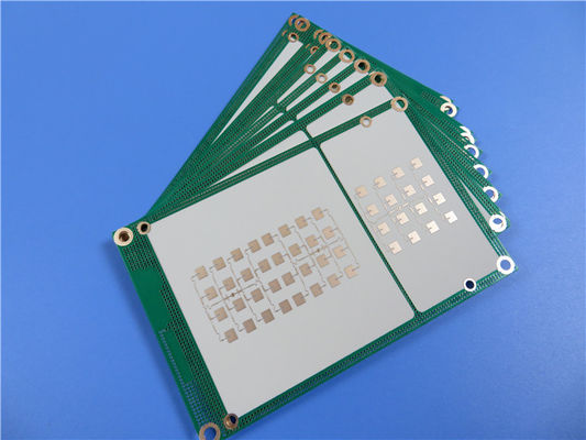 20mil 0.6mm RF-10 PCB Circuito de doble lado Prototipos rápidos de PCB