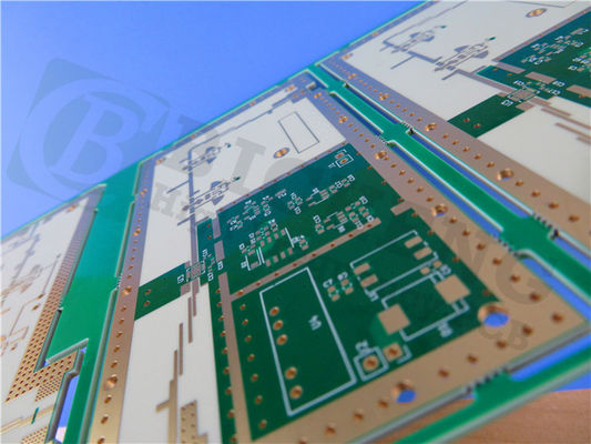 RO3210 30mil 2 capas de inmersión de plata Rogers circuitos de PCB