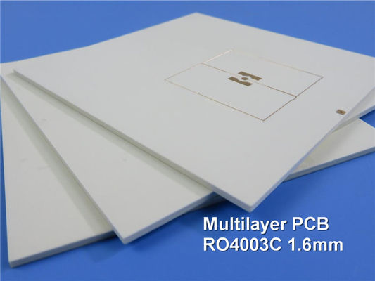 Rogers RO4003C Placa de circuitos de alta frecuencia PCB 0.7mm 4 capa ENIG
