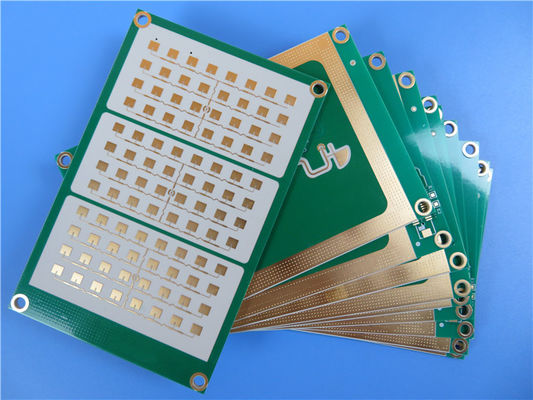 Rogers RO4350B Placas de PCB RF de 3 capas de 1,7 mm ENIG