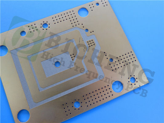 Rogers RO3006 PCB 25mmil 2 capas de inmersión de oro placas de circuito
