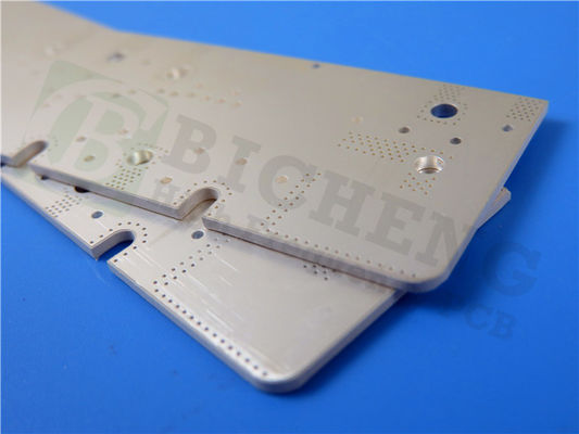 60 mil DiClad 880 PCB 2 capas de impresión de oro de la placa de circuito