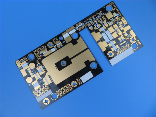 Panel de PCB de doble cara RF-35 30 Mil de inmersión en oro acabado