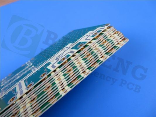 Rogers RO3203 PCB 20 millas de estaño de inmersión de soldadura verde